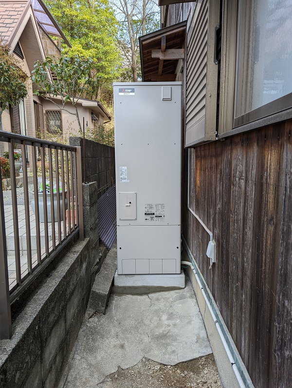 兵庫県姫路市・S様　電気温水器からエコキュートへお取り替え (3)
