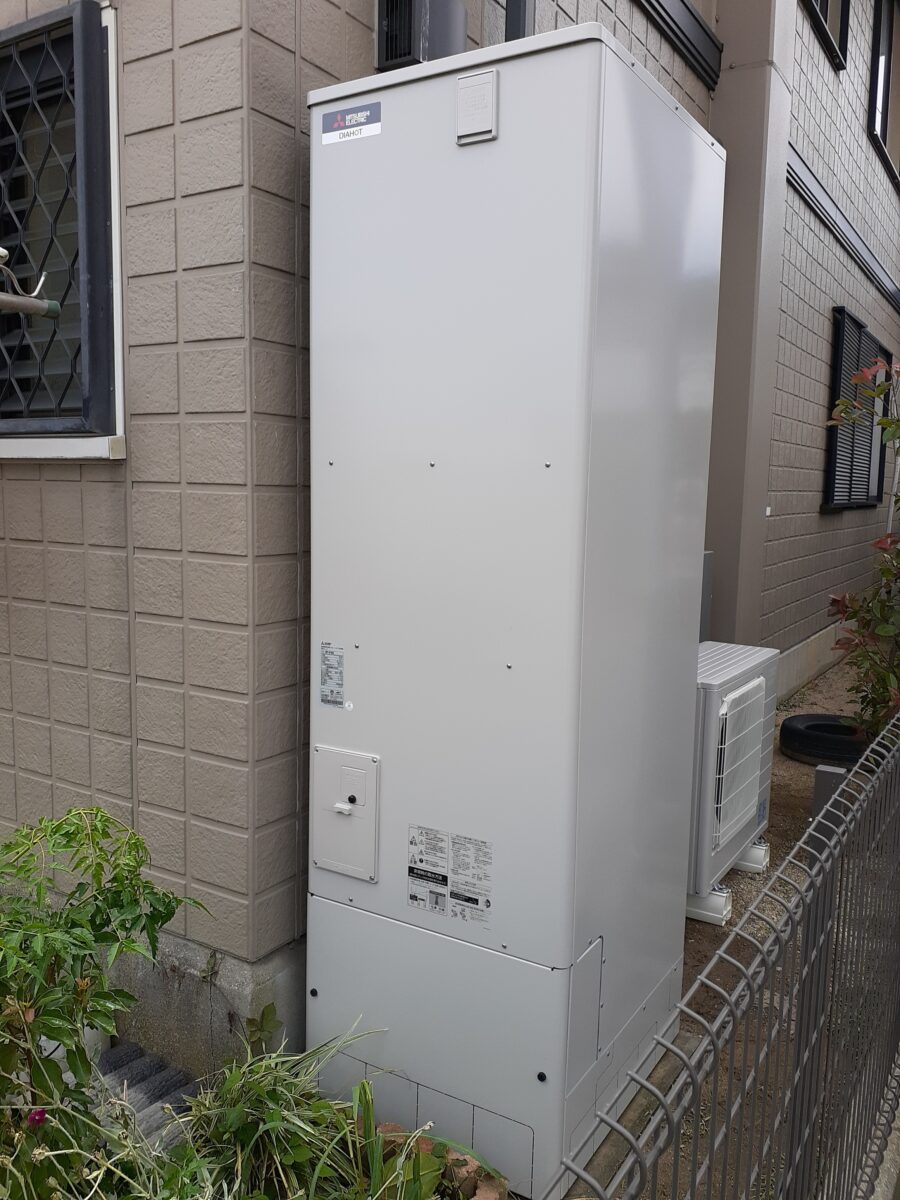 兵庫県姫路市・A様　電気温水器からエコキュートへ交換 (5)