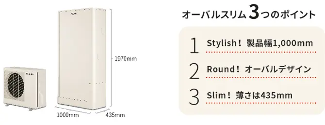 東芝 オーバルデザイン