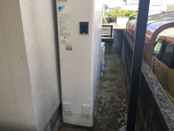 静岡県浜松市・T様　電気給湯器からエコキュートへお買い換え (2)