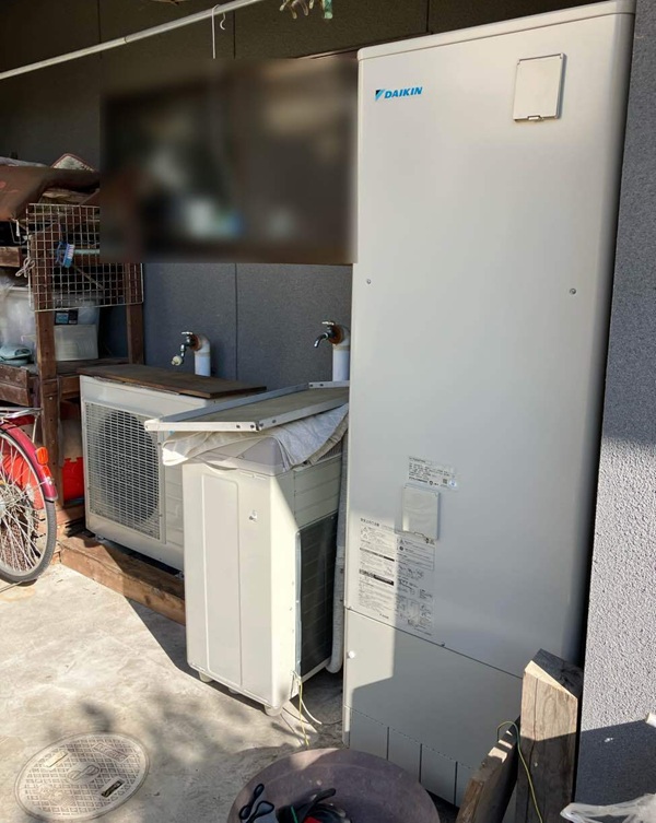 島根県雲南市・M様｜「そろそろ取り替え時期だと思って」と、エコキュートの交換依頼をいただきました2