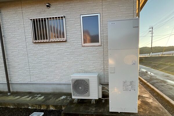 愛知県一宮市・Y様│ハウスメーカーより安いとのことでエコキュート交換のご依頼をいただきました (2)