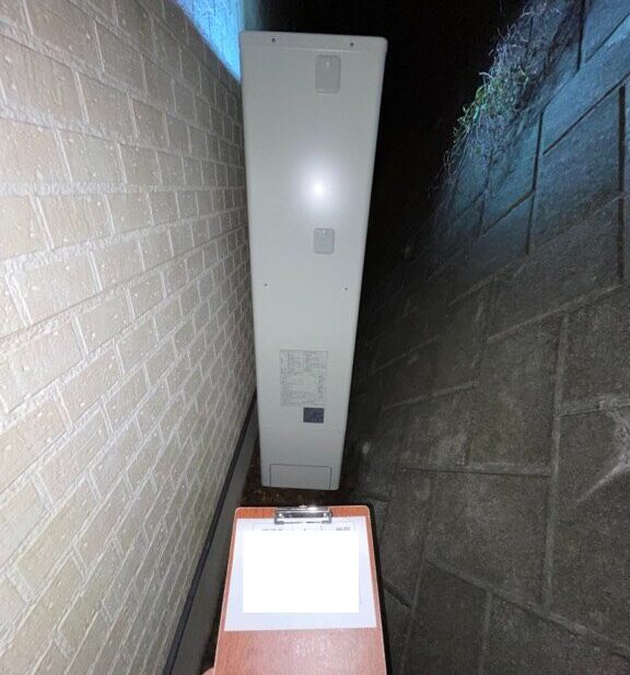 新しく設置したエコキュート