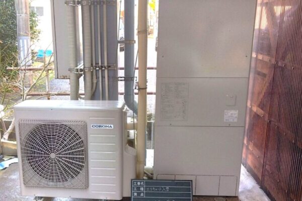 エコキュートの交換後の写真