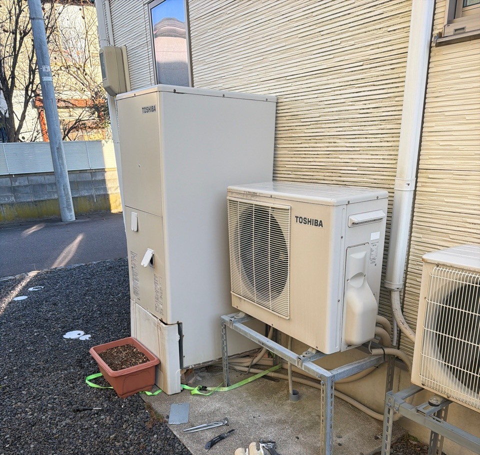 エコキュート施工前の画像