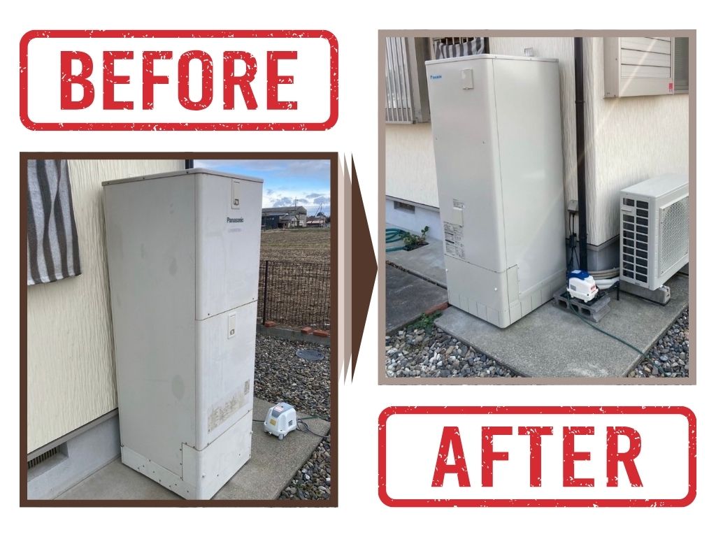 点検の場で「年数」と現状を確認できたから、慌てず交換を決められた事例（津島市H様邸）