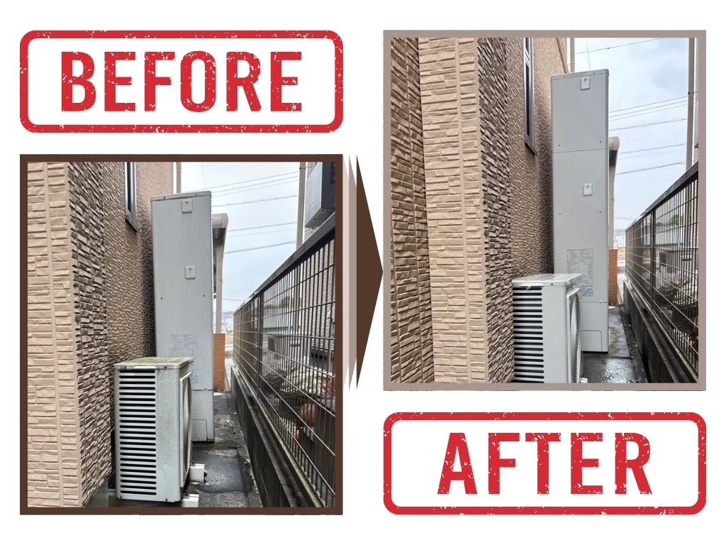 給湯器交換工事施工事｜名古屋市緑区N様邸