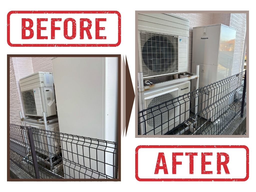 給湯器交換工事施工事｜名古屋市名東区I様邸