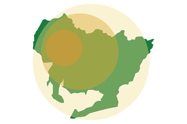 名古屋北店エリアマップ