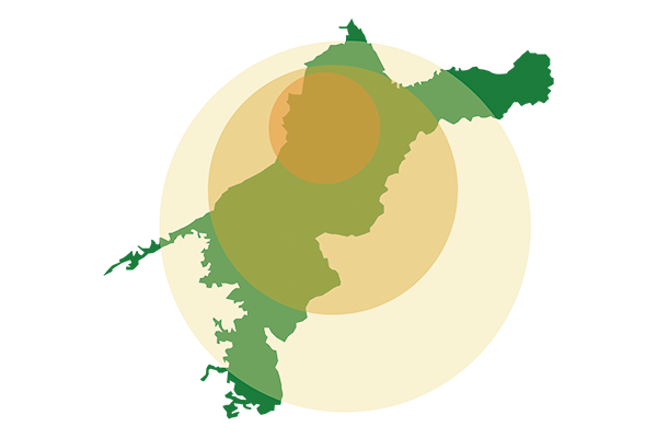松山店エリアマップ