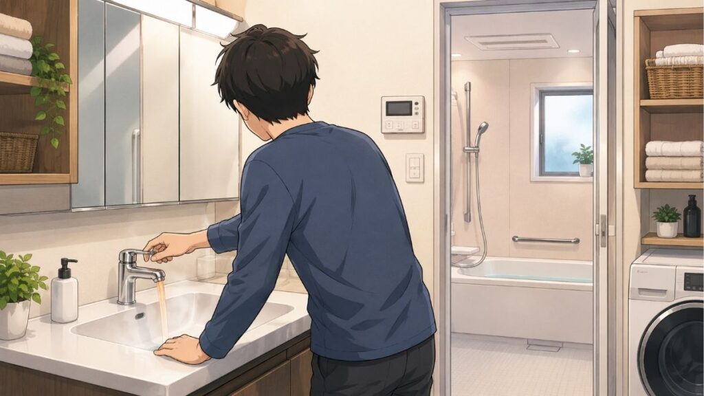 本体故障か混合水栓の不具合かを確認するポイント